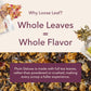 Plum Deluxe Vanilla Sugar Cookie Herbal Tea - Caffeine-Free Loose Leaf Blend - 60 to 80 Cups