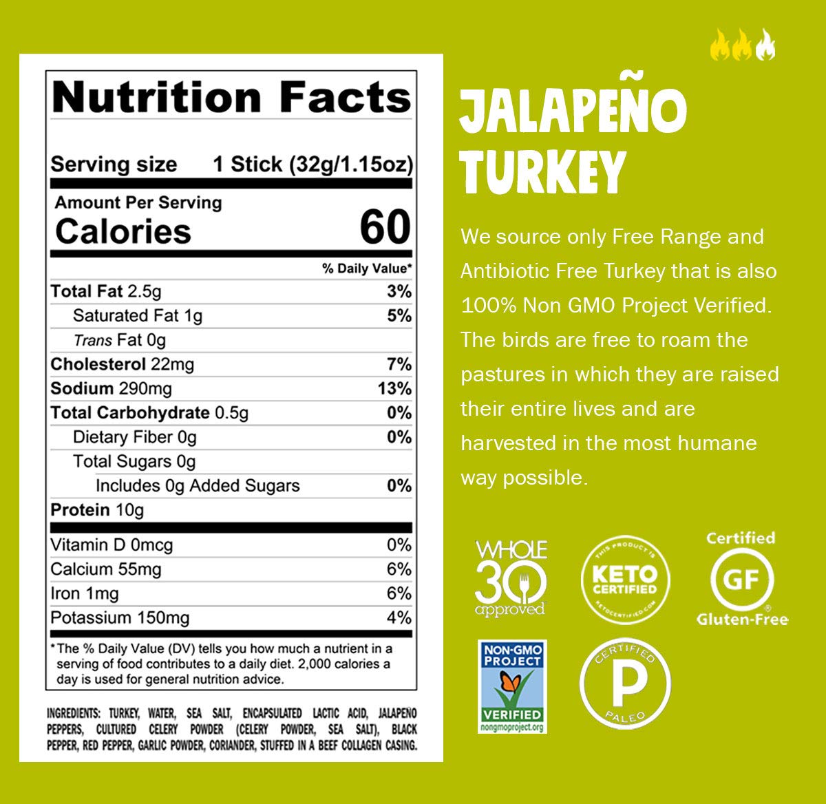 Chomps Variety Trial Pack  Grass Fed and Free Range Beef & Turkey Sticks  8 Flavor Pack - Keto  Paleo  Whole30