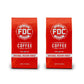 Fire Department Coffee - Gives Back To Firefighters - Original Medium Roast Ground Coffee - Balanced & Smooth - Roasted In The U