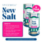 Spicewell - Himalayan Pink Salt Pouch - Boosted with 9 Real Veggies, Less Sodium Than Table Salt - Fine Ground - 9oz Shaker (2 p