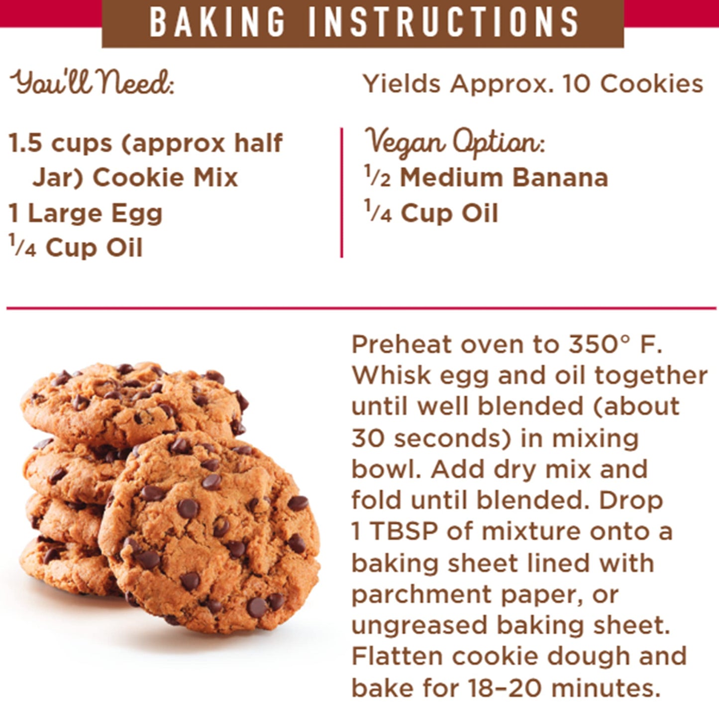 Pb2 Pantry Chocolate Chip Cookie Mix - 16 Oz Jar | Certified Vegan, Gluten Free, Non-Gmo, 4G Plant Protein Per Cookie