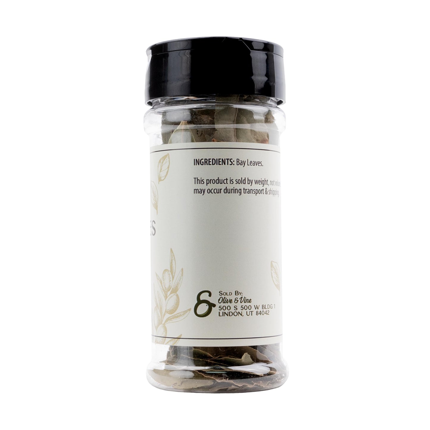 Olive & Vine Whole Bay Leaves, Aromatic Flavor, Seasoning For Soups, Stews, And Curries, With Rich Tradition, Authentic Taste, F