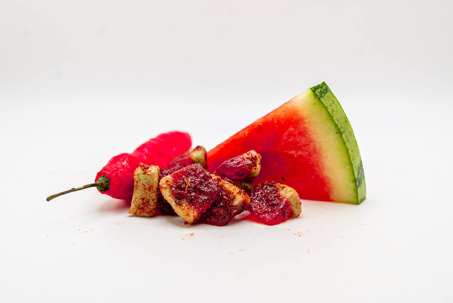 Chomis Gomis Candy Chamoy Gummy - Extreme Hot Watermelon Flavor, Spicy Gummy Treat