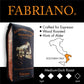 Caffe Darte Fabriano Wood Roast Reserve Whole Bean Espresso Coffee, 12 Ounce