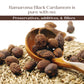 Ramaroma Black Cardamom Pods (Kali Elachi) Whole Indian Spice 3oz (85g) All Natural | Vegan | Gluten Friendly | NON-GMO | Smokey