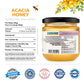 HONIGMA Raw Honey | 100% Pure, Unpasteurized, Unfiltered | 8.8 Fl Oz (Pack of 4)