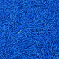 Sentovac Edible Blue Jimmies Sprinkles for Cake Decorating Baking | Cupcake Cookie and Ice Cream Toppers Cake Decorations| Celeb
