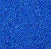 Sentovac Edible Blue Jimmies Sprinkles for Cake Decorating Baking | Cupcake Cookie and Ice Cream Toppers Cake Decorations| Celeb