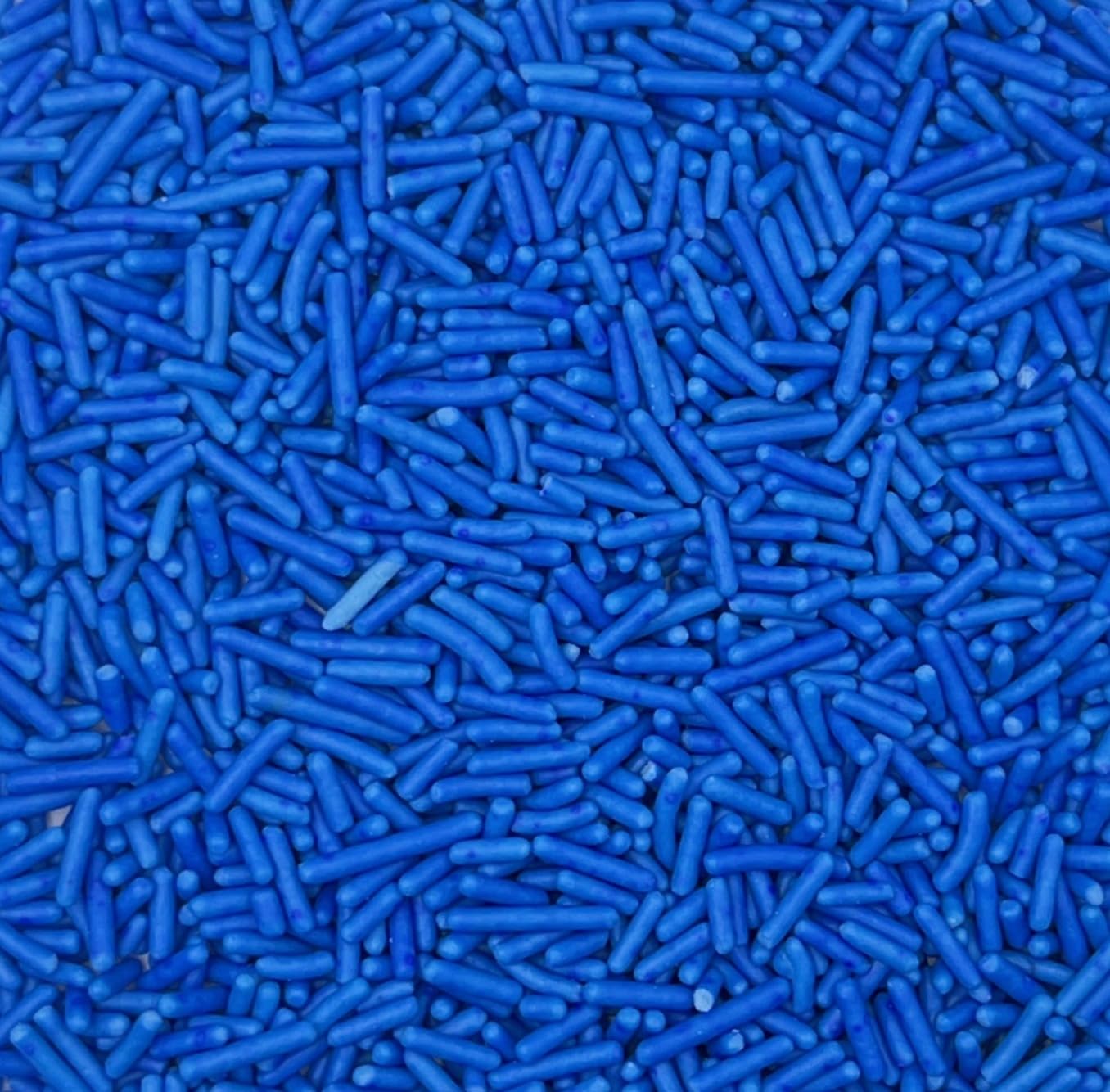 Sentovac Edible Blue Jimmies Sprinkles for Cake Decorating Baking | Cupcake Cookie and Ice Cream Toppers Cake Decorations| Celeb
