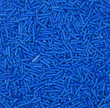 Sentovac Edible Blue Jimmies Sprinkles for Cake Decorating Baking | Cupcake Cookie and Ice Cream Toppers Cake Decorations| Celeb