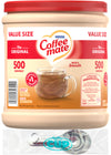 Coffee Mate Original Powder Creamer, 35.3 Oz Canister With By The Cup Stainless Steel Measuring Spoons
