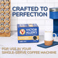 Victor Allens Coffee French Roast Dark Roast Single Serve Pods 32 Count for Keurig K-Cup malt-inspired Brown