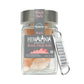NATIERRA Himalania Himalayan Rock Pink Salt Glass Jar with Grater | Unrefined & Non-GMO | 7 Ounce