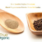 True Organic Ground Black Pepper 16 Oz - Usda & Kosher Certified, Pure Ceylon Premium Quality, Gluten-Free & Non-Gmo Black Peppe