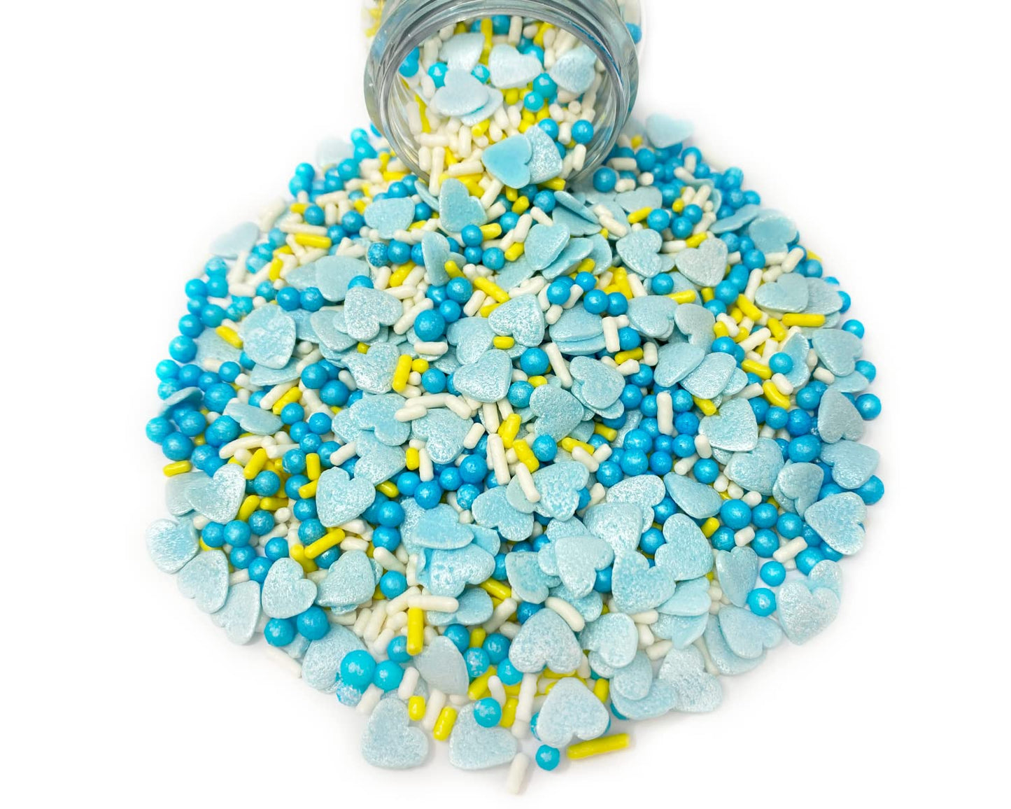 Mystic Sprinkles Baby Shower Sprinkle Mixes (Bundle Of Joy In Blue Sprinkle Mix 3.6Oz)
