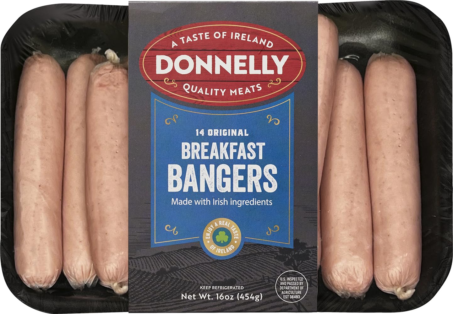 Donnelly Original Breakfast Sausage 454g (16oz) 5 Pack