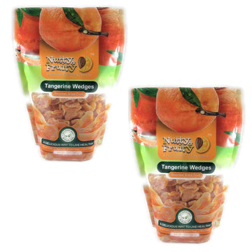 Nutty & Fruity Dried Tangerine Wedges 2 20 Oz Bags