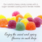 Spice Candy Gum Drops Bulk Candy -Assorted Fruit Flavor - 4 Pounds - Jelly Fruit Gum Drops - Sweet And Spice Drops Candy - Delic