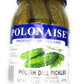 Polonaise Polish Dill Pickles Pack of 4 Jars (17.3 fl oz)