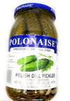 Polonaise Polish Dill Pickles Pack of 4 Jars (17.3 fl oz)
