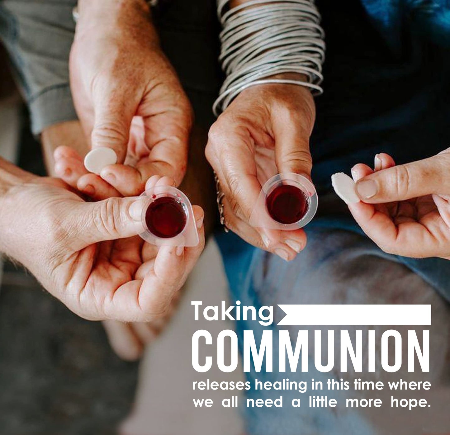 The Miracle Meal Pre-Filled Communion Cups & Wafer Set - Box Of 250 With 100% Trusted Concord Grape Juice & Wafer