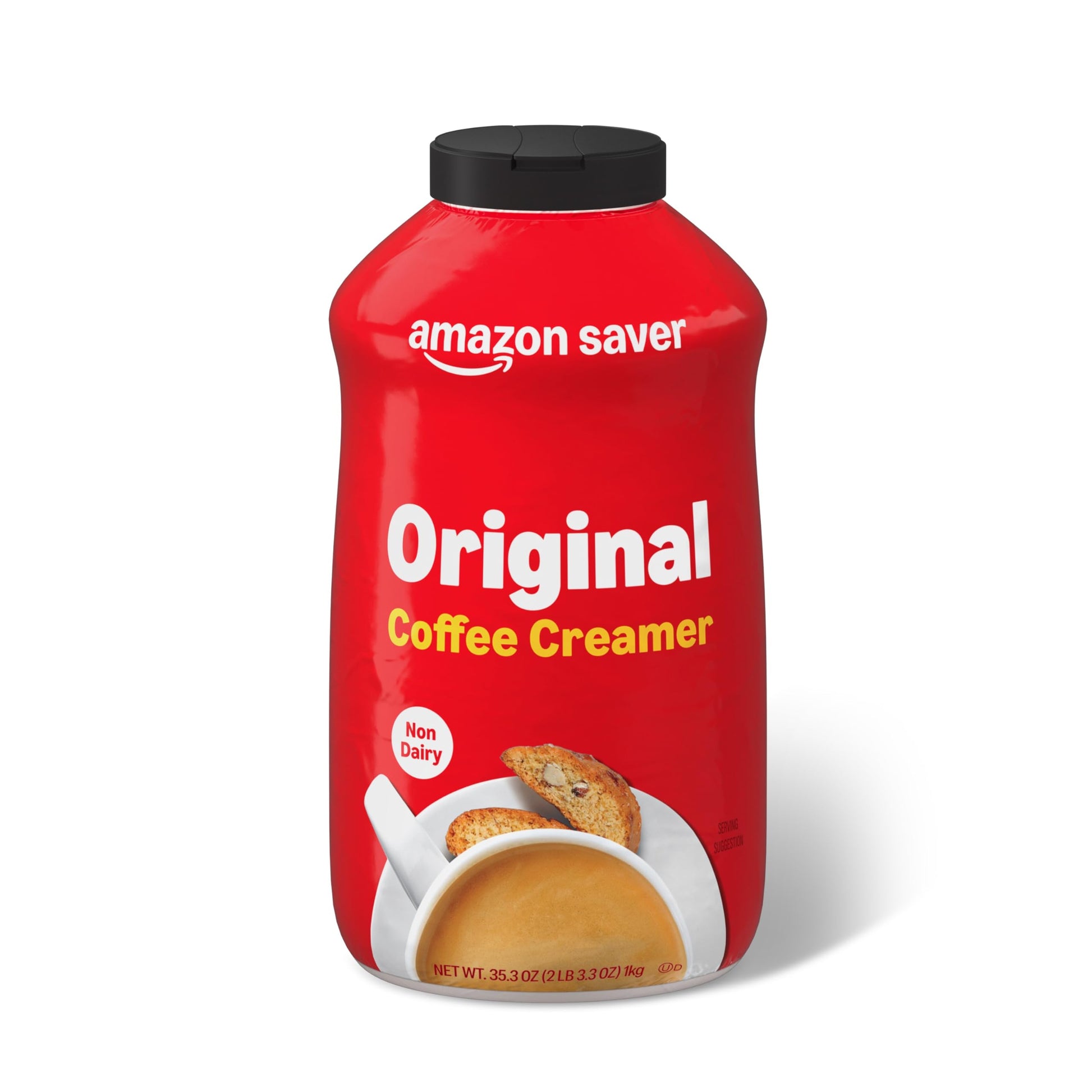 Amazon Saver Non-Dairy Powder Coffee Creamer, 35.3 Oz, Original Flavor