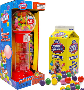 Gumball Machine For Kids" - Coin Operated Bubble Gum Machine And Toy Bank -10.50" Inch Tall Spiral Fun Gumball Bank Machine Candy Machine Dispenser Includes 150 Gum Balls - Great Candy Dispenser Machine Gift Toys For Girls And Boys