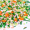 Easter Sprinkles for Cake Decorating St. Patricks Sprinkles, Edible Carrot Sprinkles, Spring pastel Confetti Sprinkles for Cake 