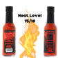 Hellfire Doomed Hot Sauce, Hottest Sauce In The World, Spiked With 6.66 Million Shu Natural Pepper Extract, Lab Tested At 2.79 M