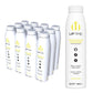 UPTIME Premium Energy Drink - White Peach Lemonade, Zero Sugar, 12oz Bottles, 12 Pack, Natural Caffeine, Sparkling, 5 Calories