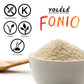 Yolele Fonio African Supergrain Ancient grains Precooked gluten-Free Non gMO Organic Fonio grain Vegan Protein High Fiber Super