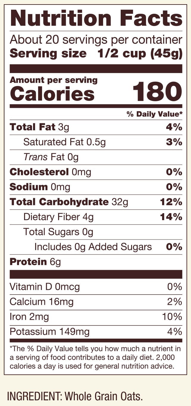 Bobs Red Mill Quick Cooking Rolled Oats, 32 Ounce -- 4 Per Case.