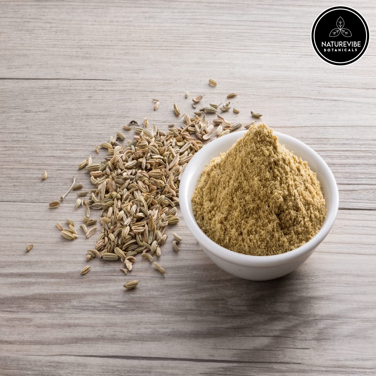 Naturevibe Botanicals Fennel Seed Ground Powder 5Lb | Foeniculum Vulgare | Indian Spice | [Packaging May Vary]