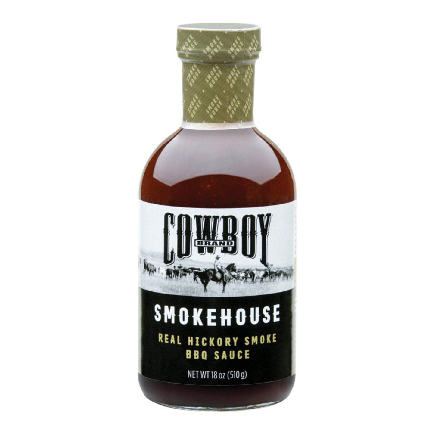 Duraflame 83602 Cowboy Smokehouse Bbq Sauce, 18 Oz, No Color