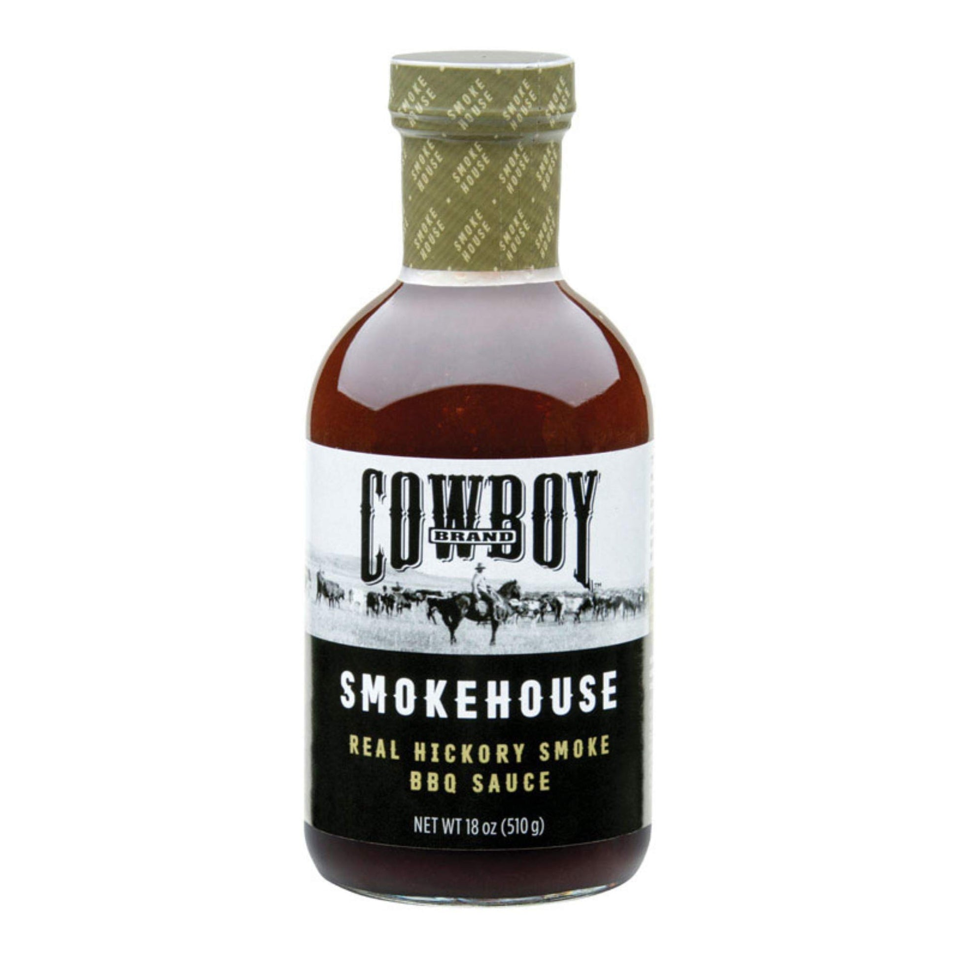 Duraflame 83602 Cowboy Smokehouse Bbq Sauce, 18 Oz, No Color