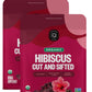 FGO Organic Hibiscus Flowers Loose Tea - 16 Ounce Bulk Resealable Bag (Pack of 2)