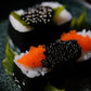 Pacific Secrets Black Vegan Caviar | Seaweed | No-Fish | Kosher | 4.4 Oz Glass Jar