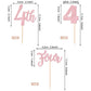24 Pcs 4Th Birthday Cupcake Toppers Glitter Four Birthday Cupcake Picks Number 4 Cake Toppers For Baby Shower Kids 4Th Birthday