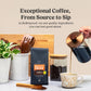 project pieceproof Original Medium Roast Ground Decaf Coffee, Pack of 3, 12 Ounces, Clean Coffee Tested for Toxins