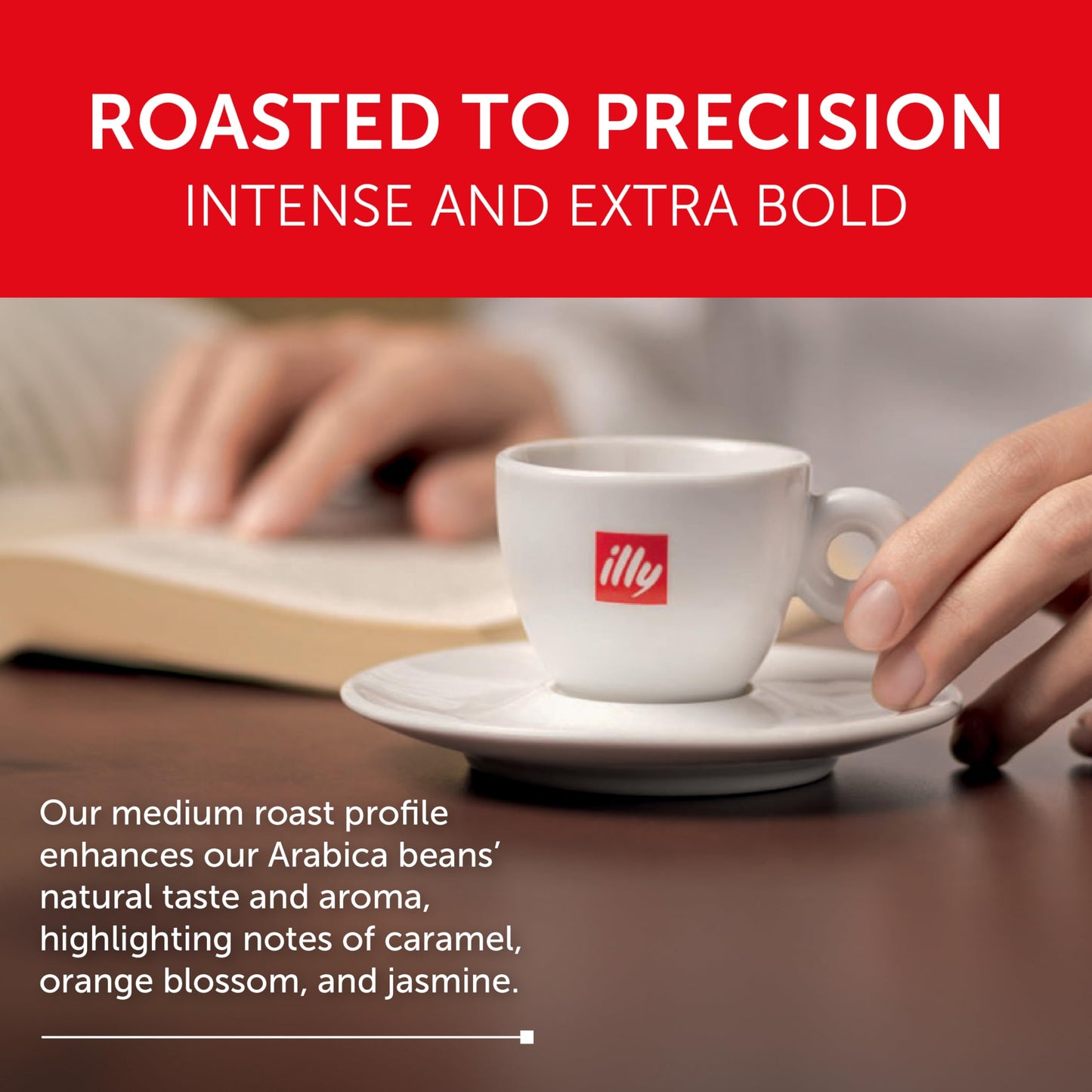 illy Aluminum Espresso compact pieces Compatible with Nespresso - Classico Medium Roast - 10 Count (Pack of 5)