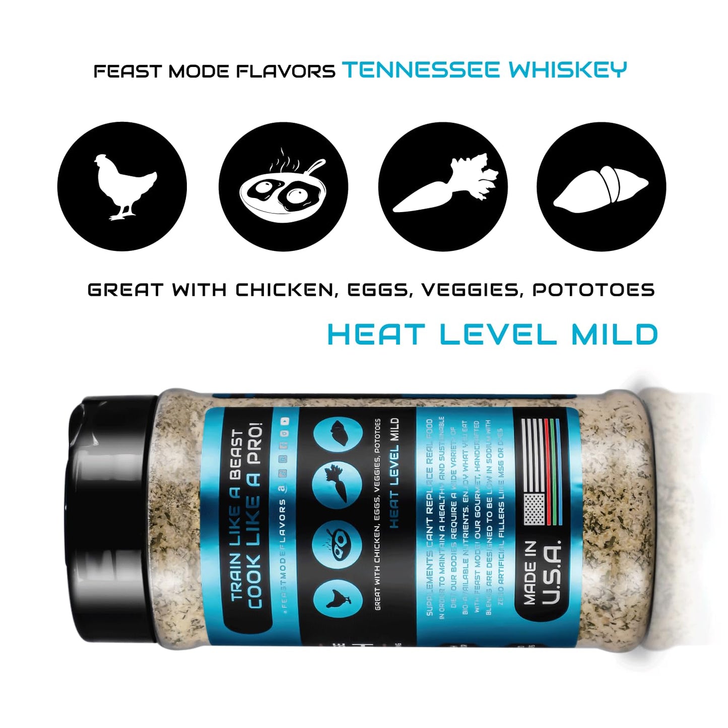 Farmhouse Ranch Seasoning | Feast Mode Flavors 10Oz Master Edition | Low Sodium | Low Calorie | Zero Artificial Fillers Binders