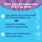Crystal Light Pure Immunity Blueberry Pomegranate Drink Mix, 10 On-the-Go Packets, 0.7 oz - Refreshing Hydration Booster