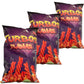 Turbos Flamas Corn Snack Chips | Spicy Hot Chili Pepper With Hint Of Lime | 3.5 oz Bags (3 Pack)
