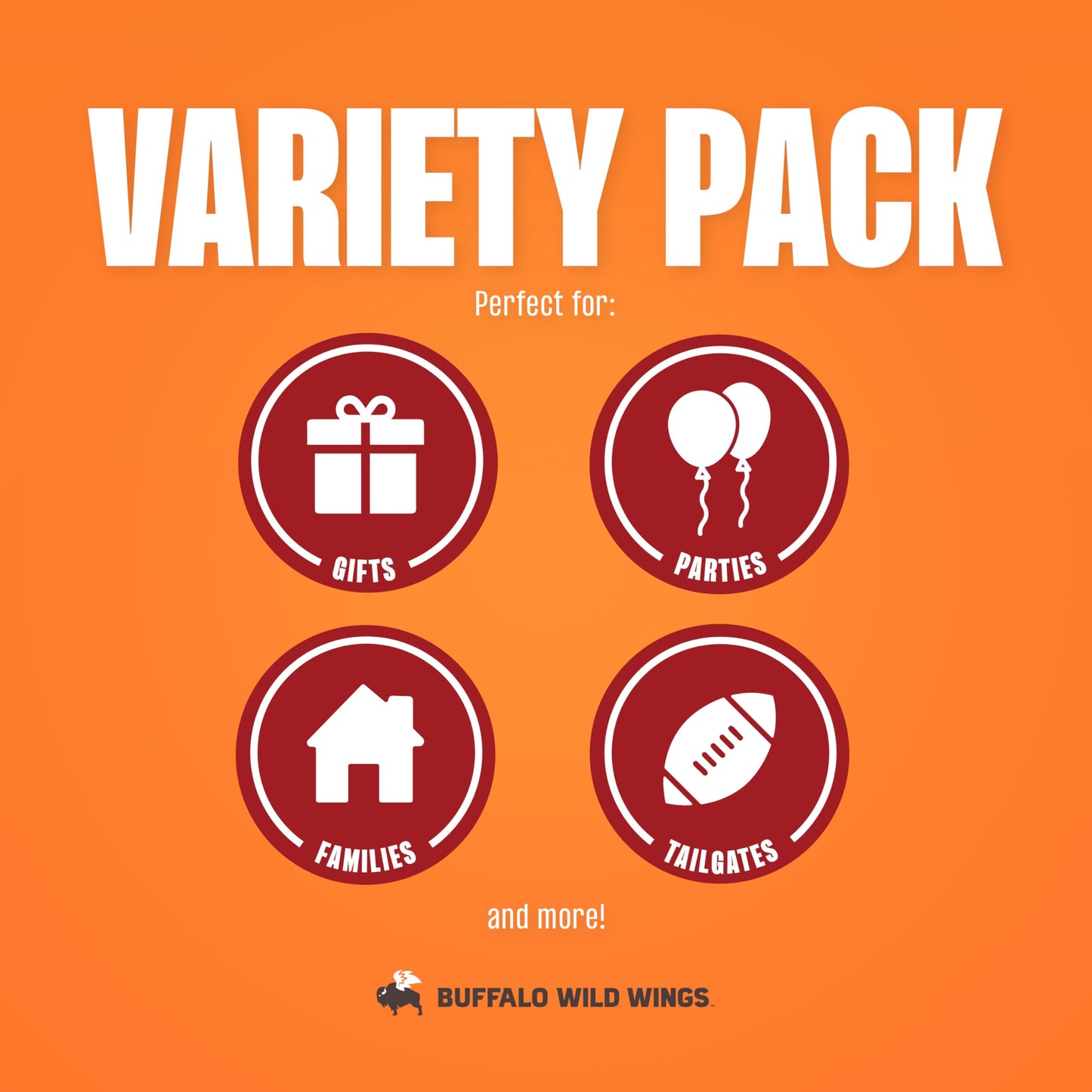 Buffalo Wild Wings Hot Sauce Gift Pack, Includes Classic, Habanero, and Chipotle Hot Sauces, 5 fl oz Bottles, Marinade, and Seas
