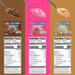 Simply Desserts Vanilla, Strawberry & Chocolate Instant Pudding, Sugar-Free, Variety 12-Pack - Healthy Dessert, Keto Snacks, Veg