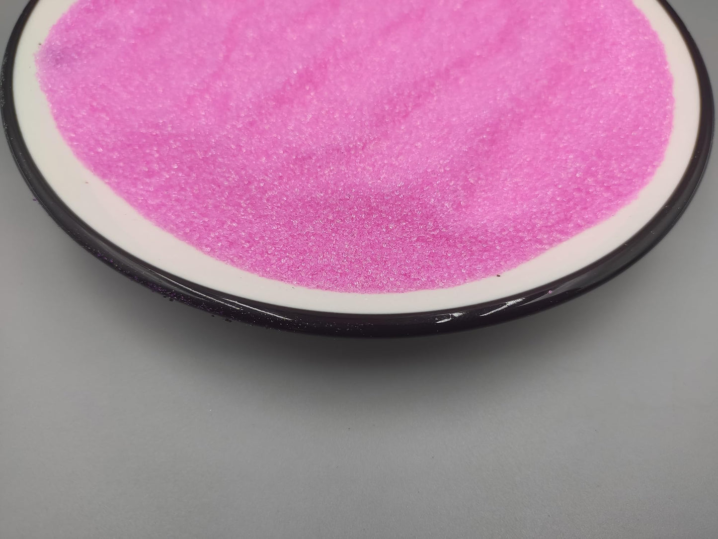 Edible 5 Ounce Fine Decorative Pink Sanding Sugar Sprinkles For Baking, Sparkling Crystals For Cakes, Cookies, Cupcakes, Ice Cre