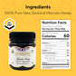 P.R.I Mossop'S Manuka Honey Umf 20+/Mgo 830+, New Zealand Raw Monofloral Manuka Honey (250G/8.8Oz)