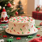 Twisweet Christmas Sprinkles, Edible Red Green White Sprinkles for Cake Decorating, Christmas Jimmies Sugar Sprinkle, Confetti B