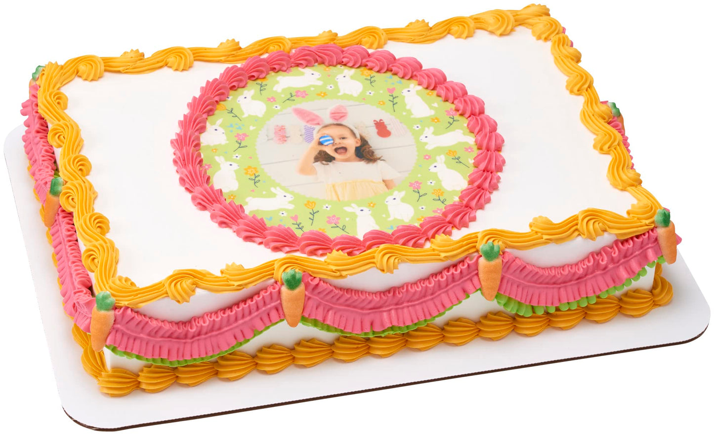 Lucks Dec-Ons Decorations Molded Sugar/Cup-Cake Topper, Medium Carrot, 1.25 Inch, 231 Count