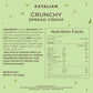 Eatalian By Amz Better Spreadable Crunchy Pistachio Cream 7 Oz/200 Gr, Pistachio Cream With Grains, Protein Paste, Sweet Taste,